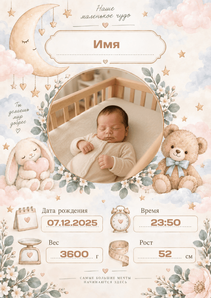 Рождение звезды